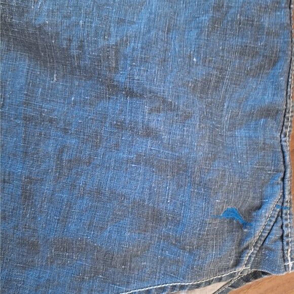 Tommy Bahama Womens Coastal Boho Linen Shirt Button Up Country Beachy Small P - Picture 5 of 10